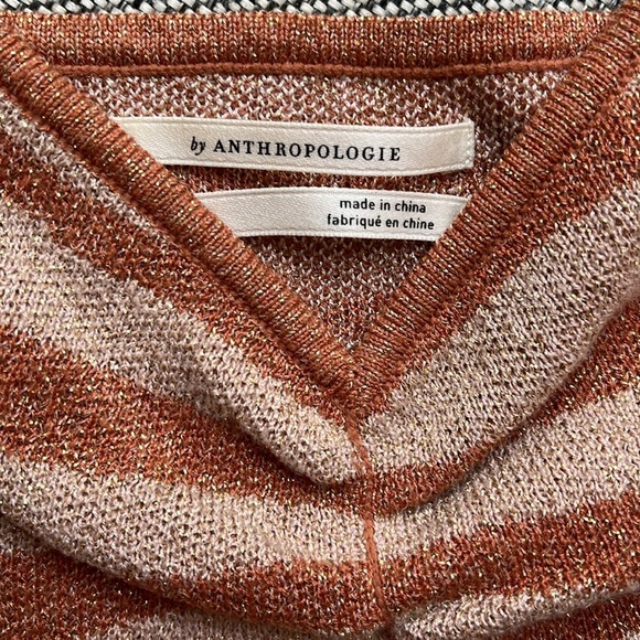 ✨ Anthropologie Cora Striped
Animal Print Metallic Spaghetti
Strap top ✨Size: M - Picture 5 of 14